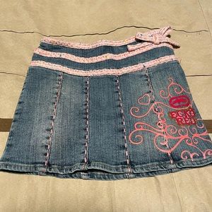 Ecko Red Girls Denim Skirt